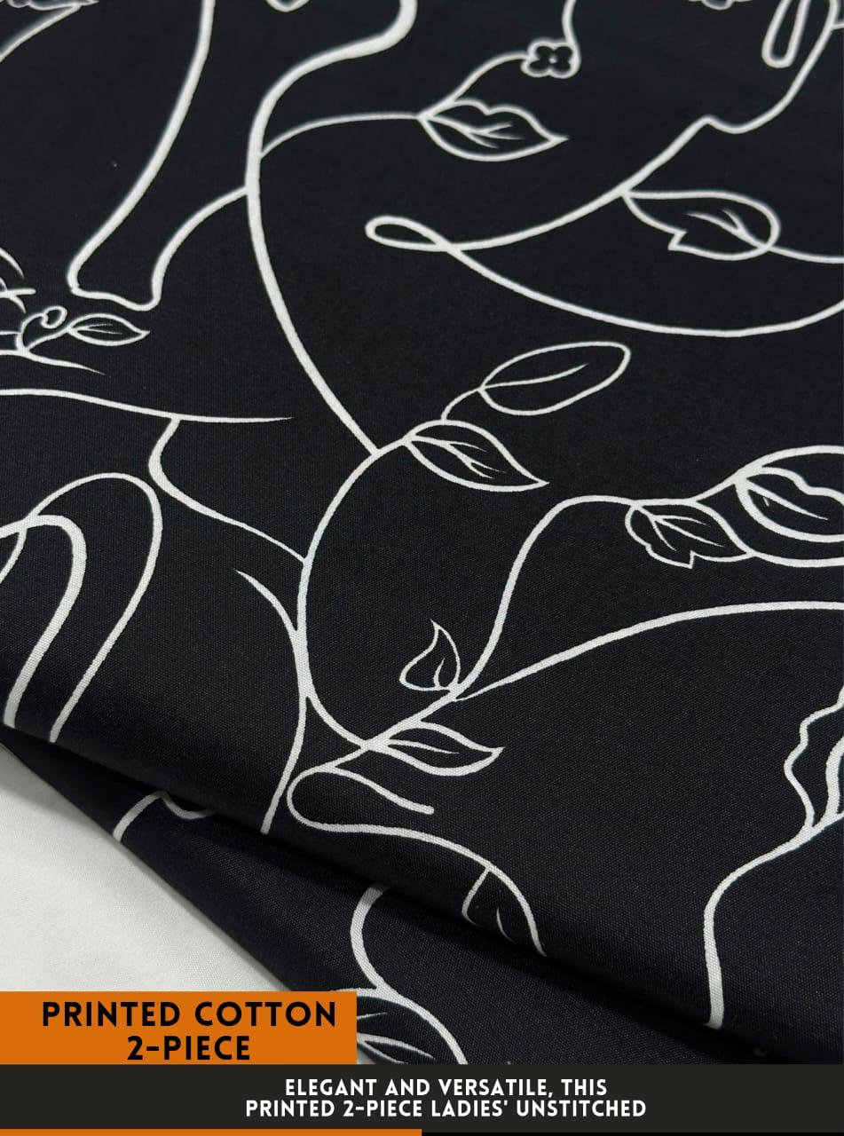 2 Pc All Over Printed Polo Cotton