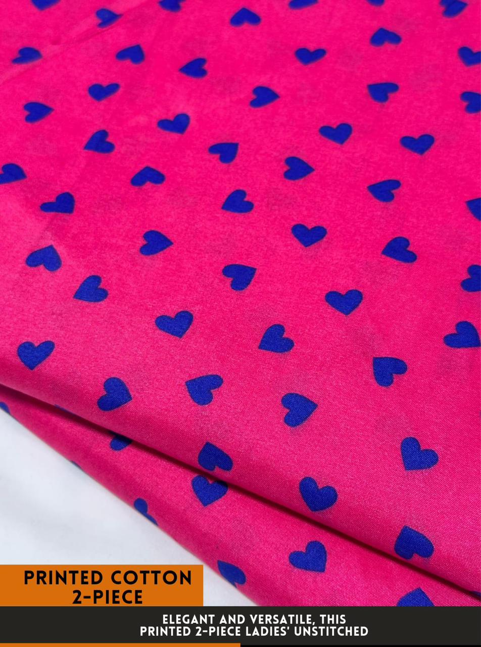 2 Pc All Over Printed Polo Cotton