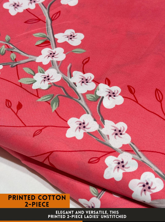 2 Pc All Over Printed Polo Cotton