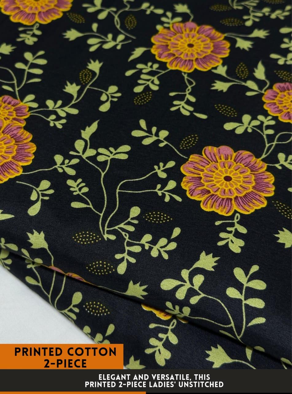 2 Pc All Over Printed Polo Cotton