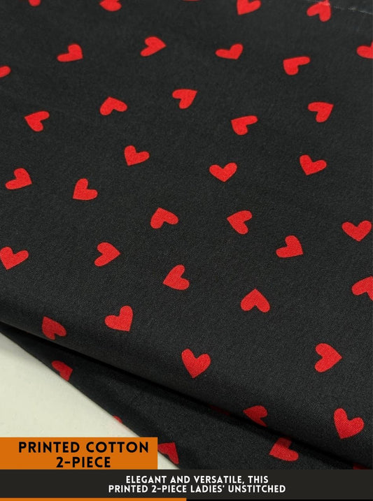 2 Pc All Over Printed Polo Cotton