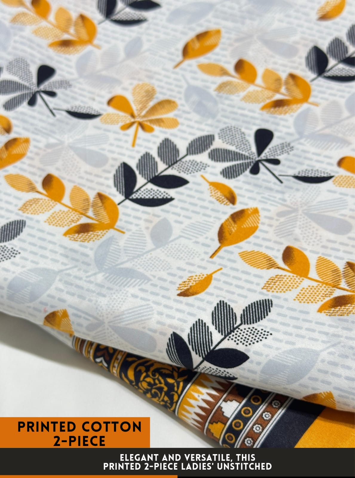 2 Pc All Over Printed Polo Cotton