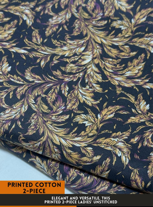 2 Pc All Over Printed Polo Cotton