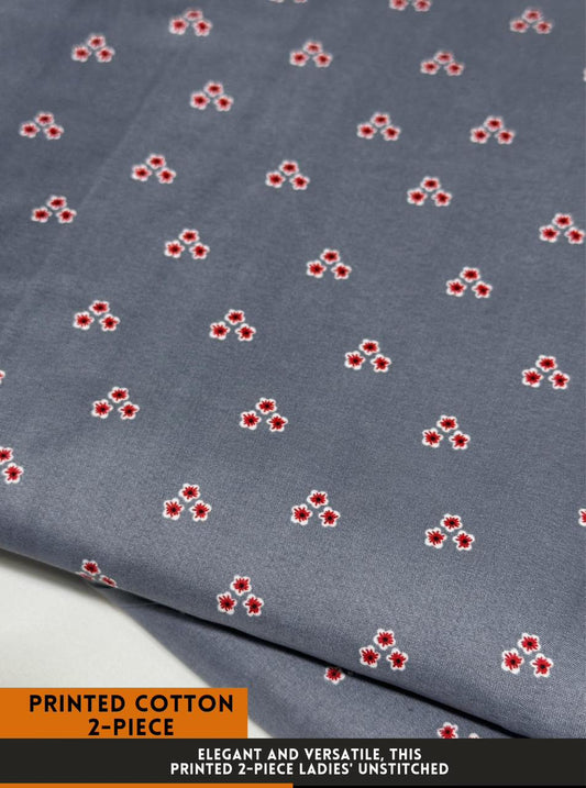 2 Pc All Over Printed Polo Cotton