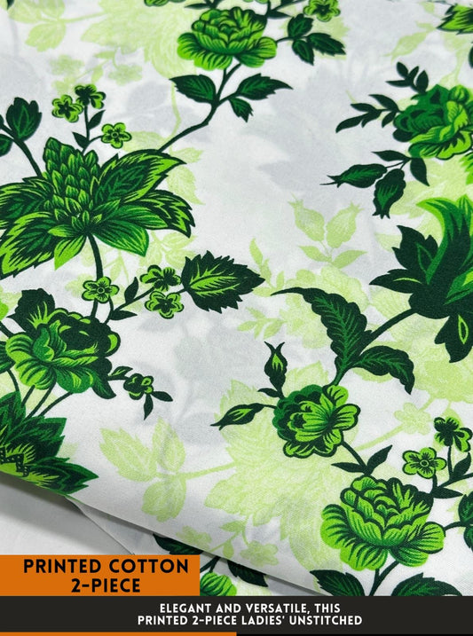 2 Pc All Over Printed Polo Cotton