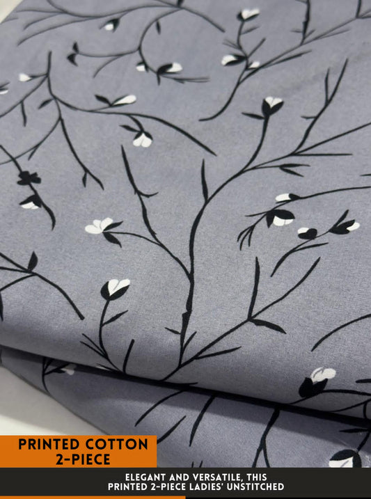 2 Pc All Over Printed Polo Cotton