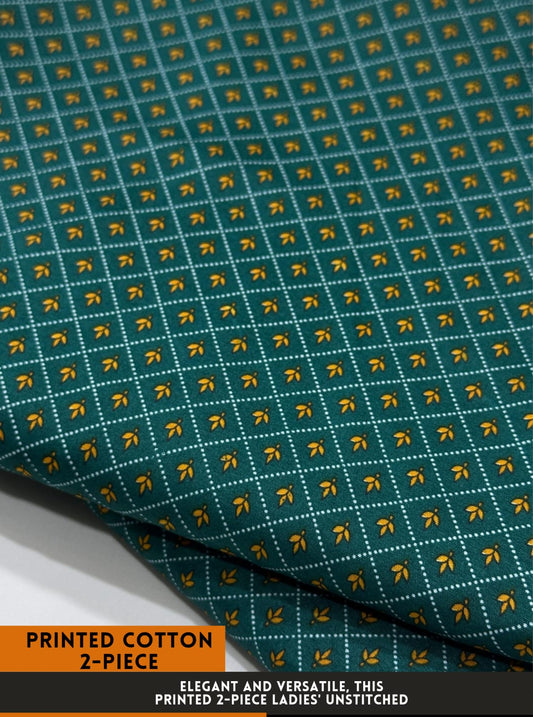 2 Pc All Over Printed Polo Cotton