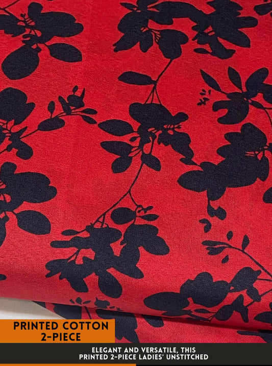 2 Pc All Over Printed Polo Cotton