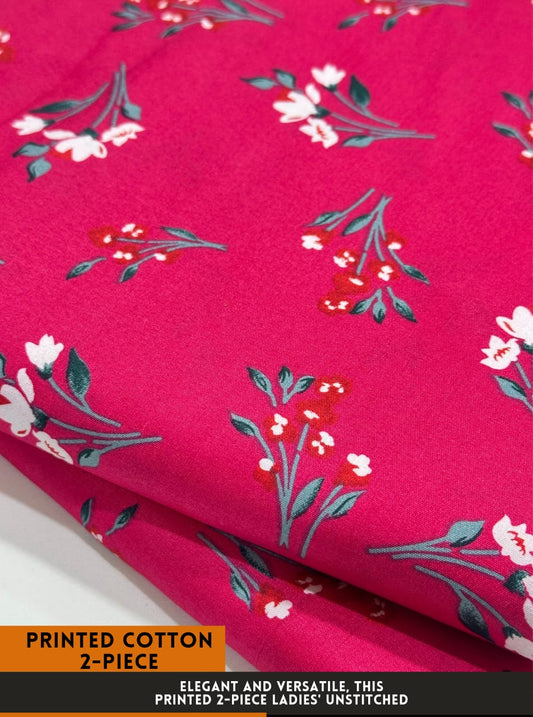 2 Pc All Over Printed Polo Cotton