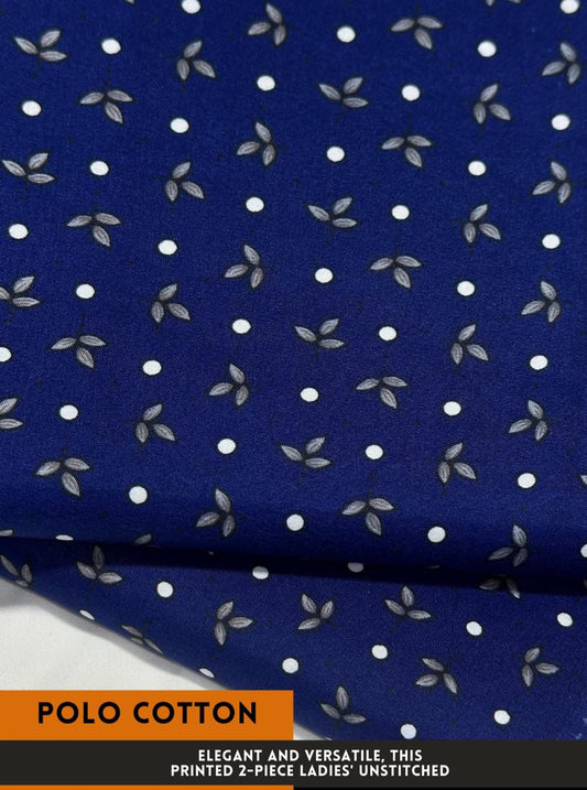 2 Pc All Over Printed Polo Cotton